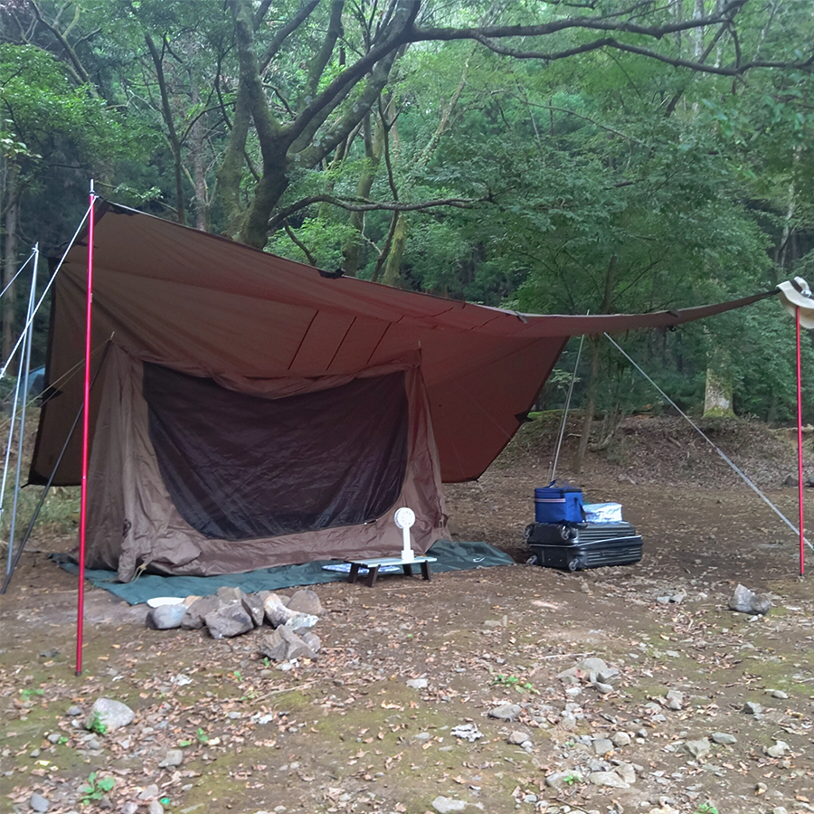 話題】DDタープ3.5m×3.5mでいろんな張り方を試してみた！ | Camp＆Eats 